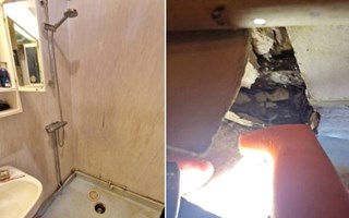 Duschspricka kostar Båstadbo hemmet efter 30 år