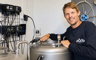 Från förvuxen hobby till eget öl från Bjäre