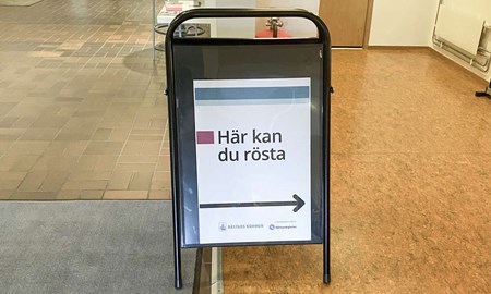Snart öppnar förtidsröstningen i Båstad