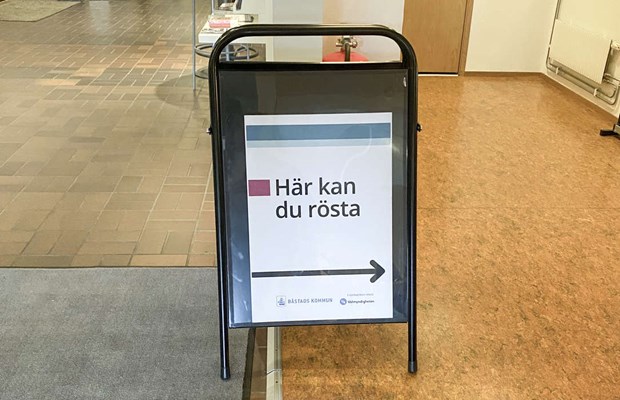 Snart öppnar förtidsröstningen i Båstad