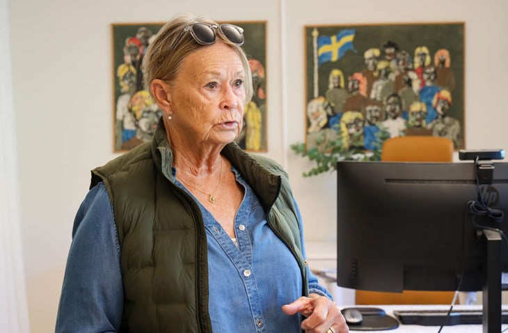 Marita Mårtensson är ordförande för Företagarna Båstad-Bjäre. Foto: Peter Jakobsson