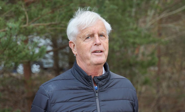 Bo Wendt (BP) motsätter sig ett parkeringshus med argumentet att då blir parkering avgiftsbelagd. Foto: Peter Jakobsson