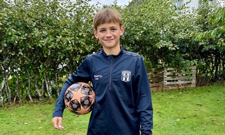 Liam, 13, har blivit ett TikTok-fenomen