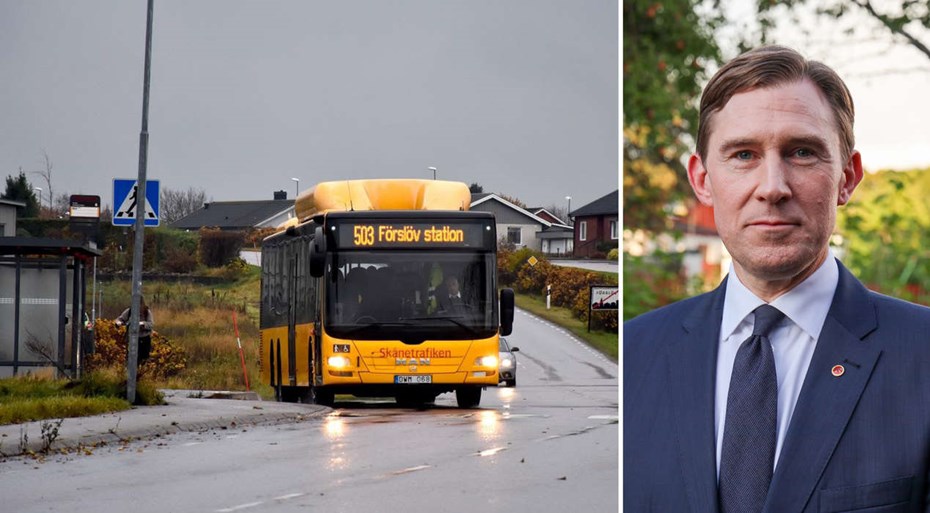 Fritzon (S) ger skarpt löfte: Buss 503 ska tillbaka