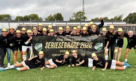 Seriesegrare trots att sex matcher återstår