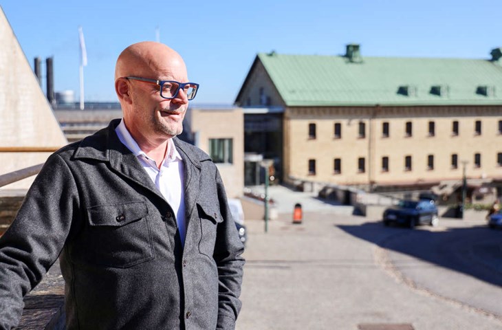Niklas Blonér är Vd på GRAM. Foto: Peter Jakobsson
