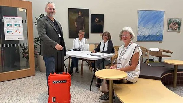 Båstad först i landet med mobilt nödnät