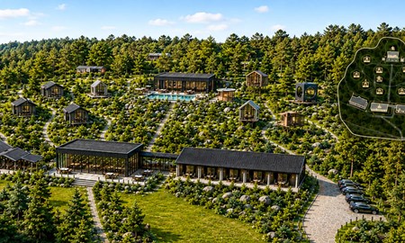 Storsatsning på Hallandsåsen – vill skapa retreat med spa och stugor