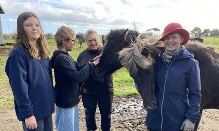 Här växer självförtroendet – fyra hovar i taget 