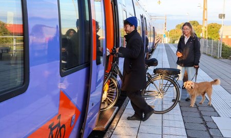 Cyklar stoppas på skånska tåg i rusningstid