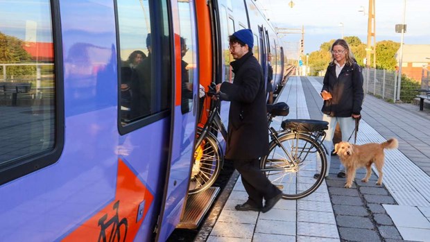 Cyklar stoppas på skånska tåg i rusningstid