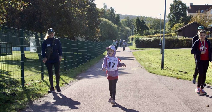 Målgång i Ett lopp för alla i Båstad. Foto: Åsa Hagberg