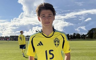 Grevietalangen debuterade i landslaget: