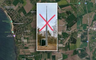Stopp för 42 meter hög telemast i Ranarp
