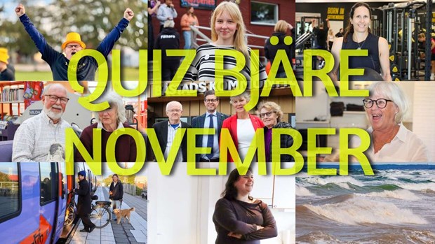 En quiz om sådant som hänt på Bjäre i november