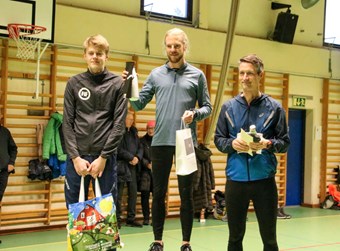 Snabbaste herrarna på 5 km. Foto: Peter Jakobsson